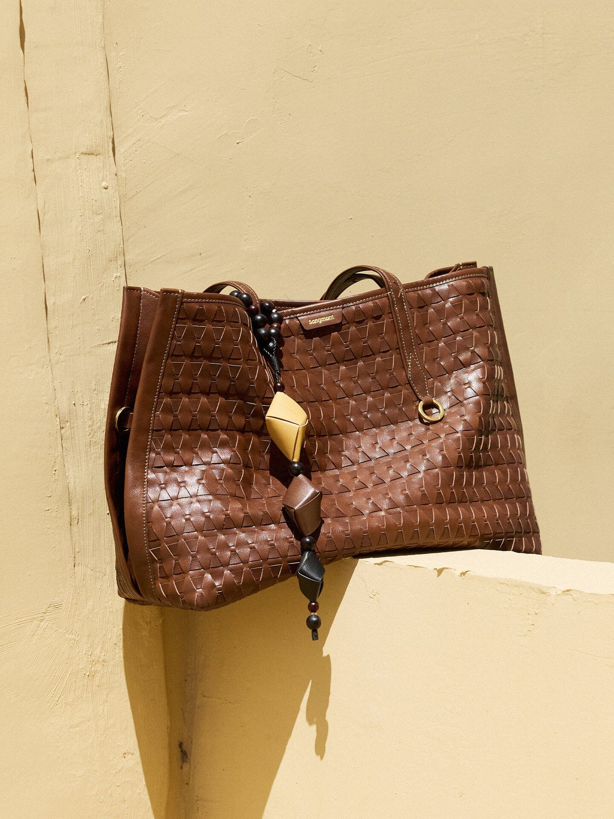 Medium Lattice Tote
