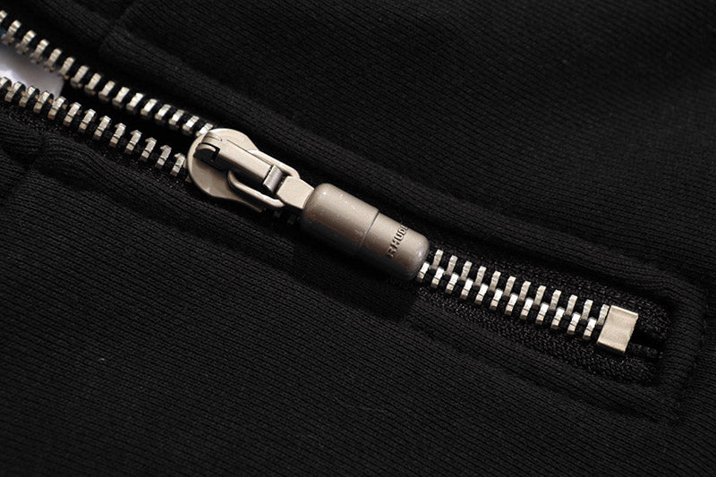 RHUDE embroidered slogan logo sweatshirts