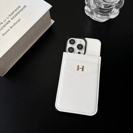 Luxury Case with Card Holder for iPhone 12-18 Pro & Pro Max