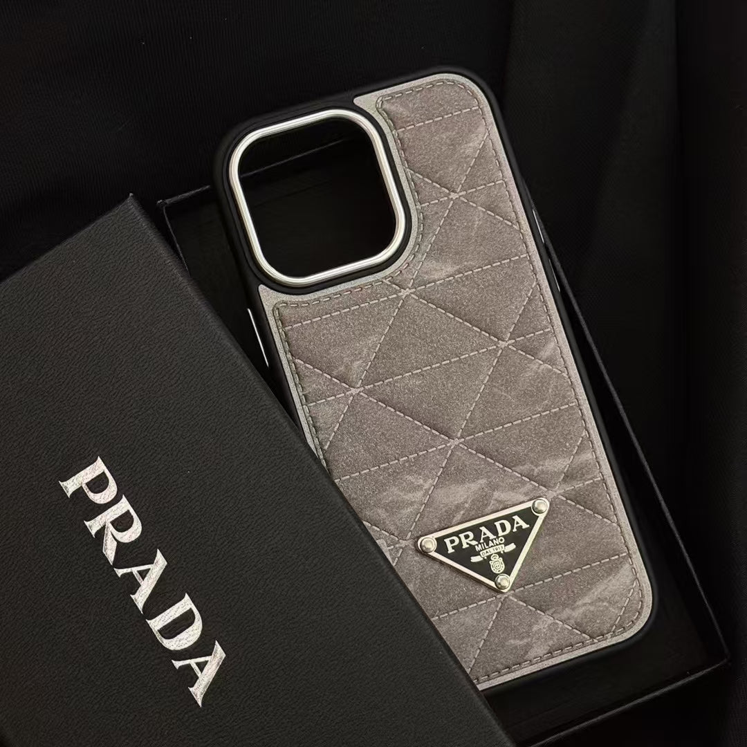 Elegant Prada Phone Case for iPhone 13-18 Pro & Pro Max