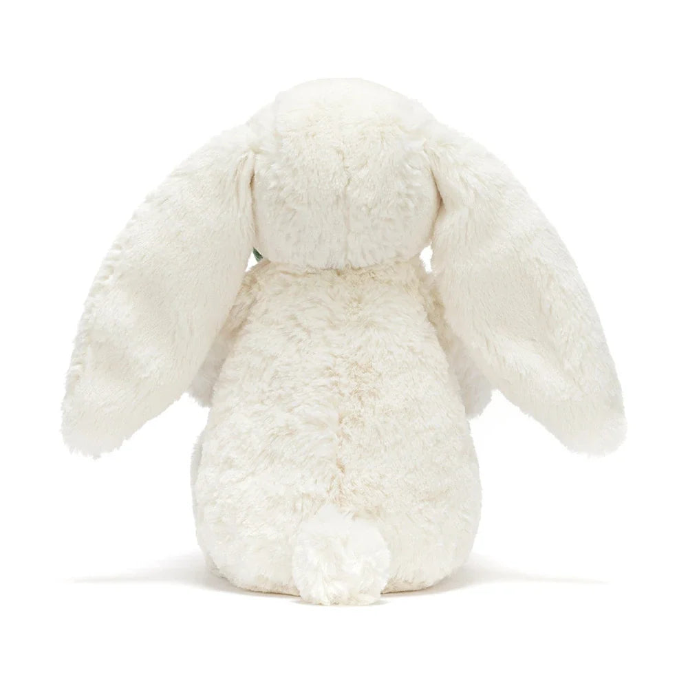 Cream Bunny with Plant