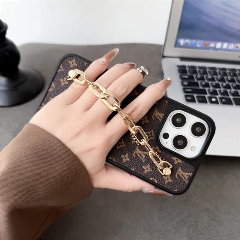 Monogram Lv Stylish Protective Case for iPhone 13-18 Pro & Pro Max