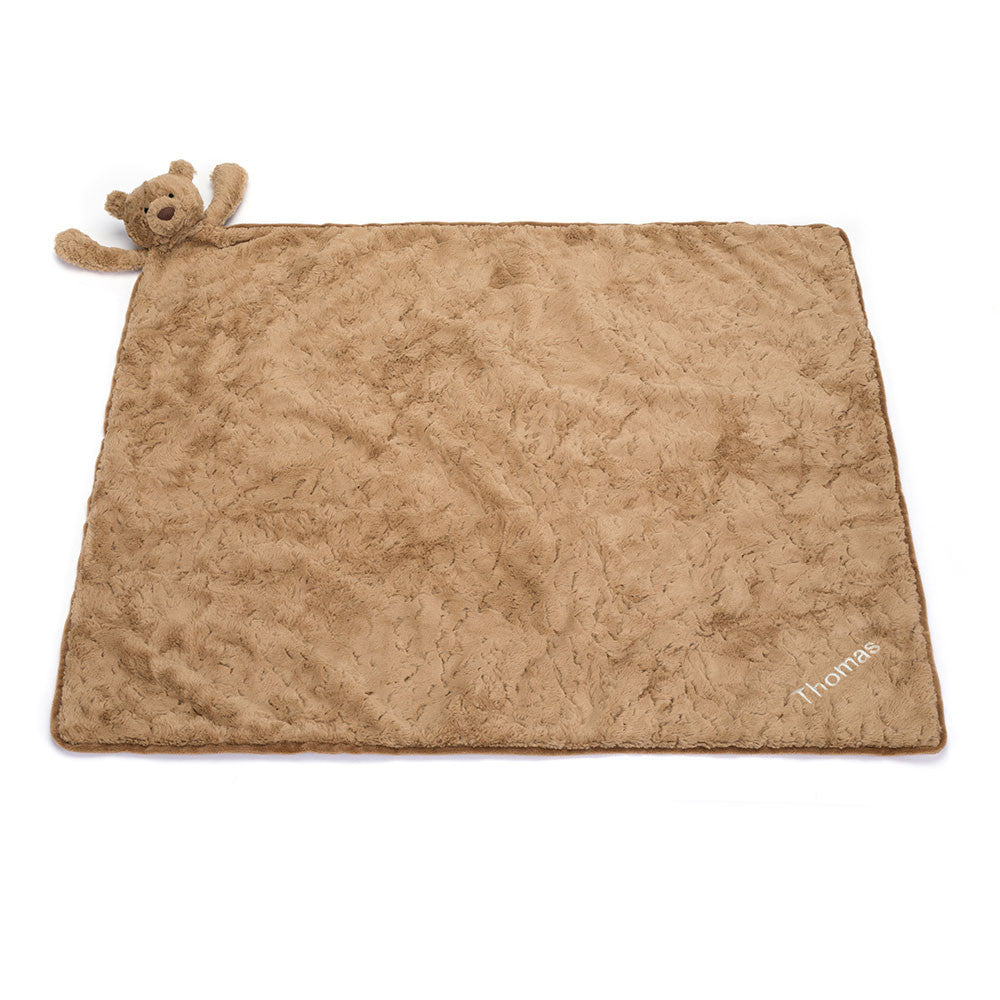 Personalised Bartholomew Bear Blankie