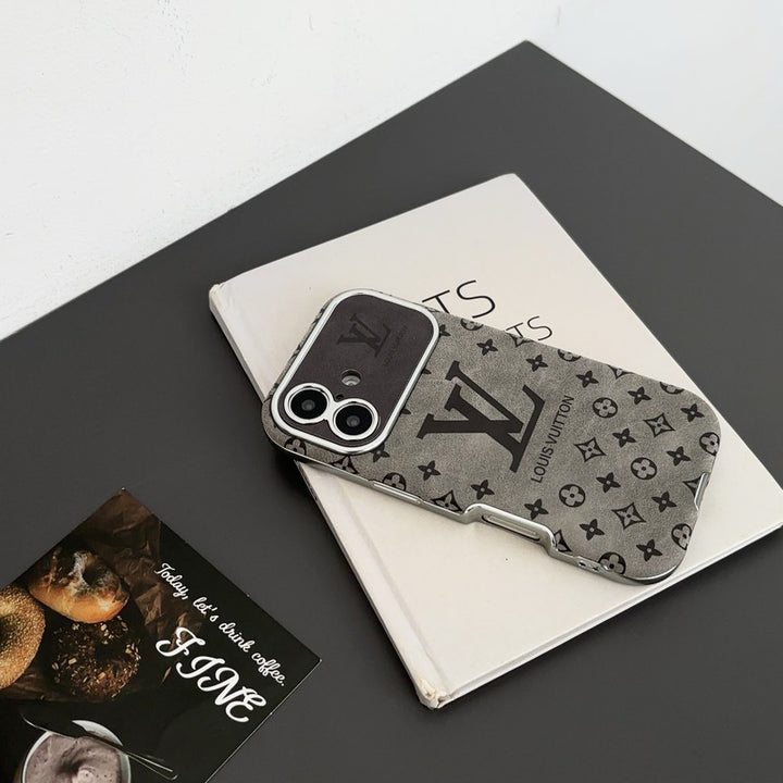 Premium LV Monogram Case for iPhone 13-18 Pro & Pro Max