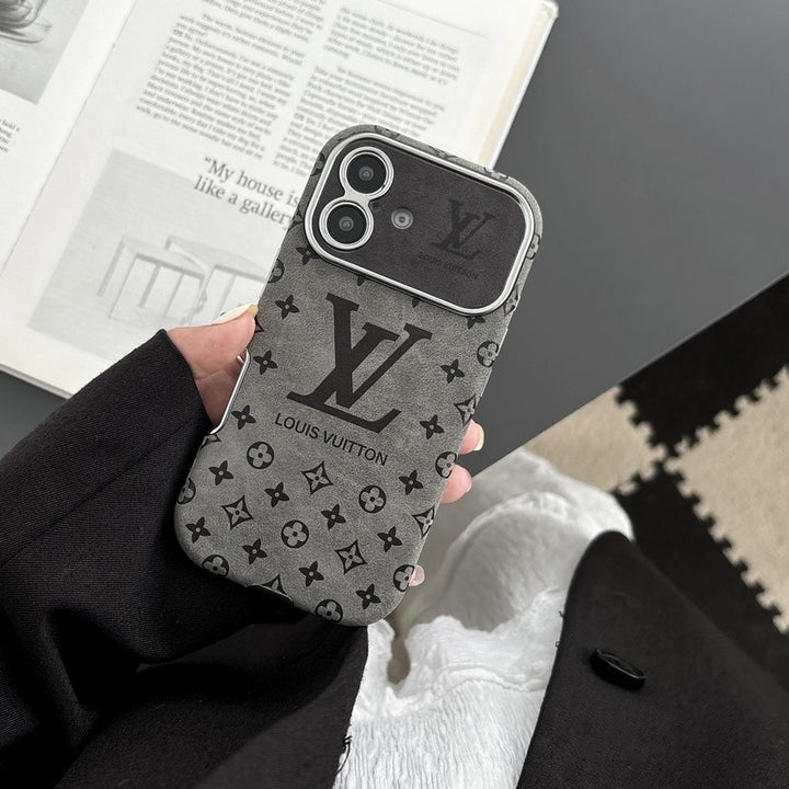 Premium LV Monogram Case for iPhone 13-18 Pro & Pro Max