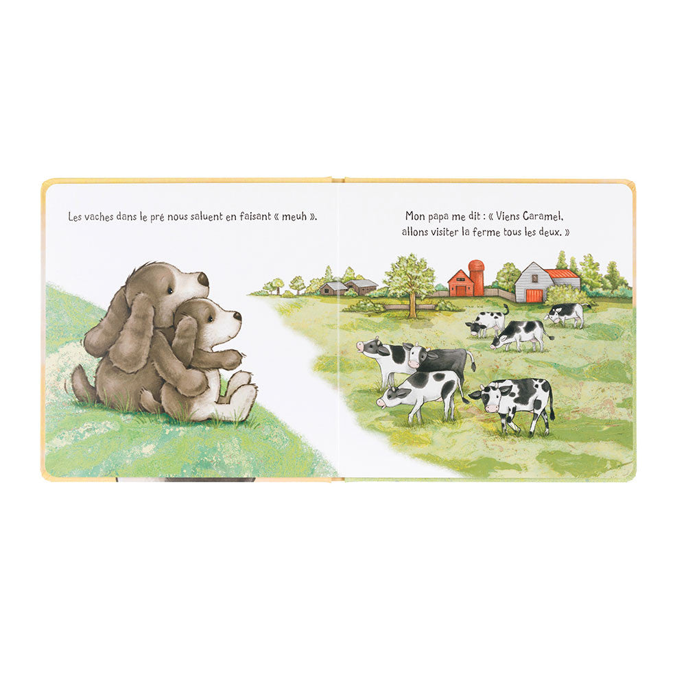 Caramel Le Toutou Timide Et Son Papa & Bashful Fudge Puppy Medium