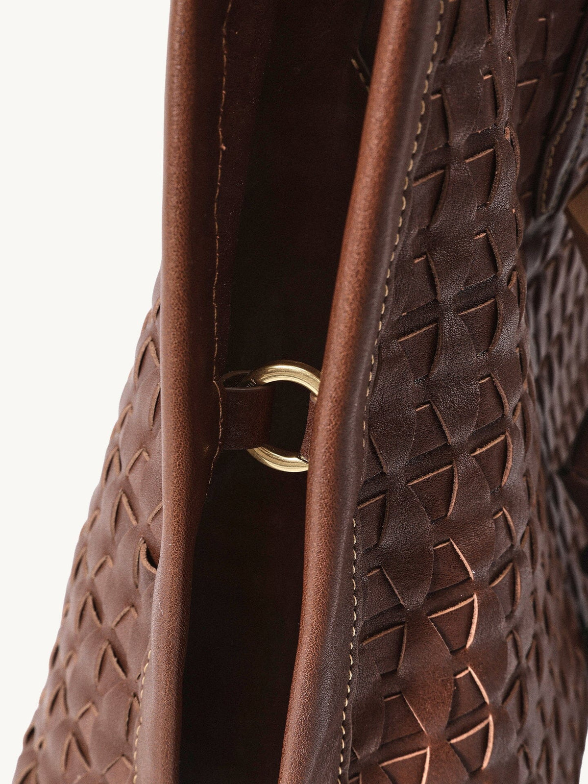 Medium Lattice Tote