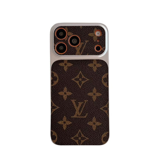 Multicolor Monogram LV-Style Phone Case for iPhone 13-18 Pro & Pro Max