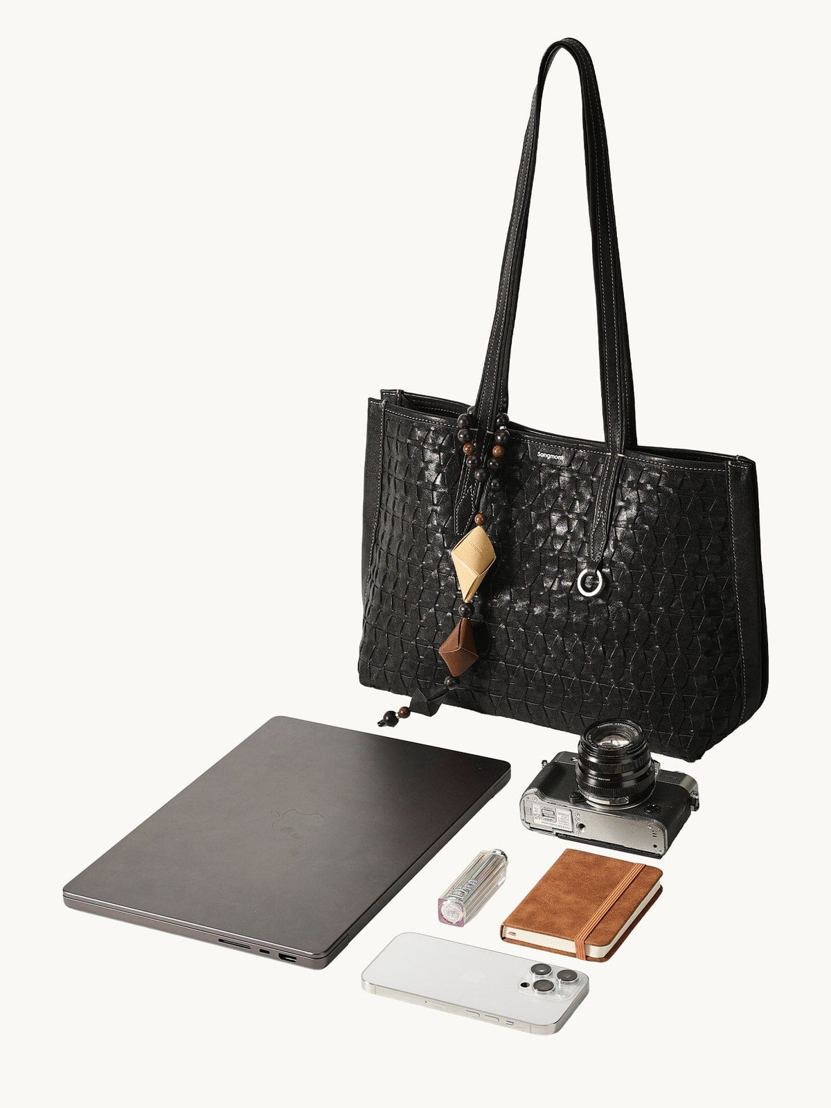 Small Lattice Tote